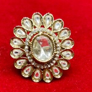 Kundan Fingerring