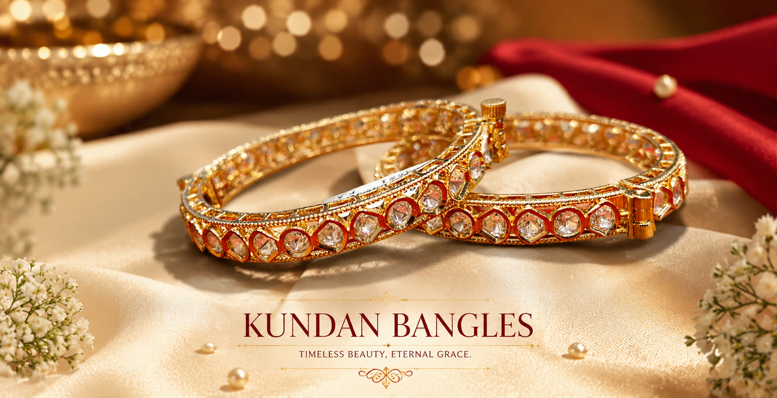 kundan bangles