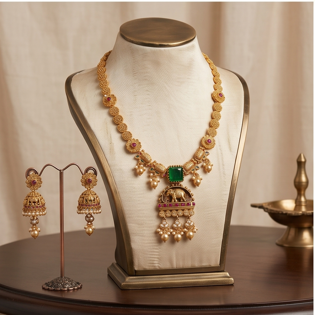 Heritage Temple Necklace - Image 2