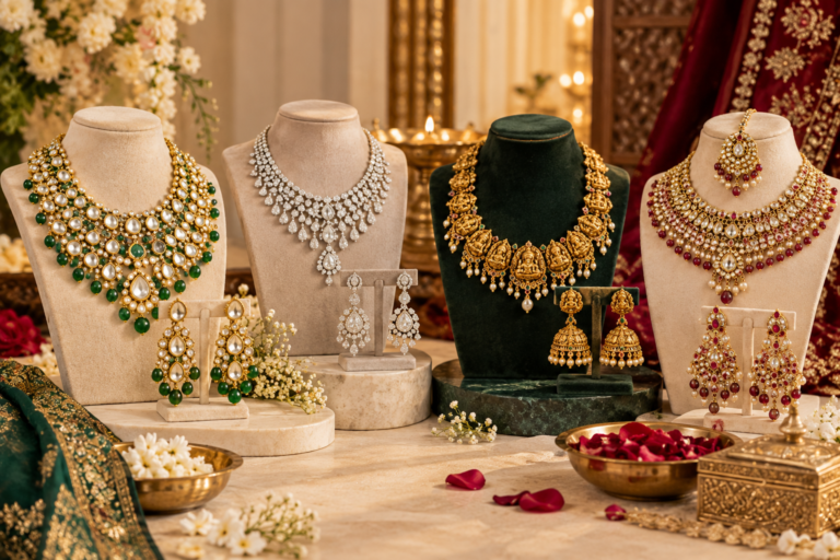 Luxurious Indian Bridal Jewelry Showcase