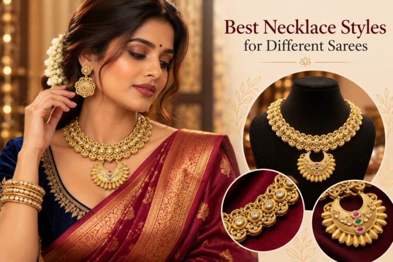 Best Necklace Styles for Sarees